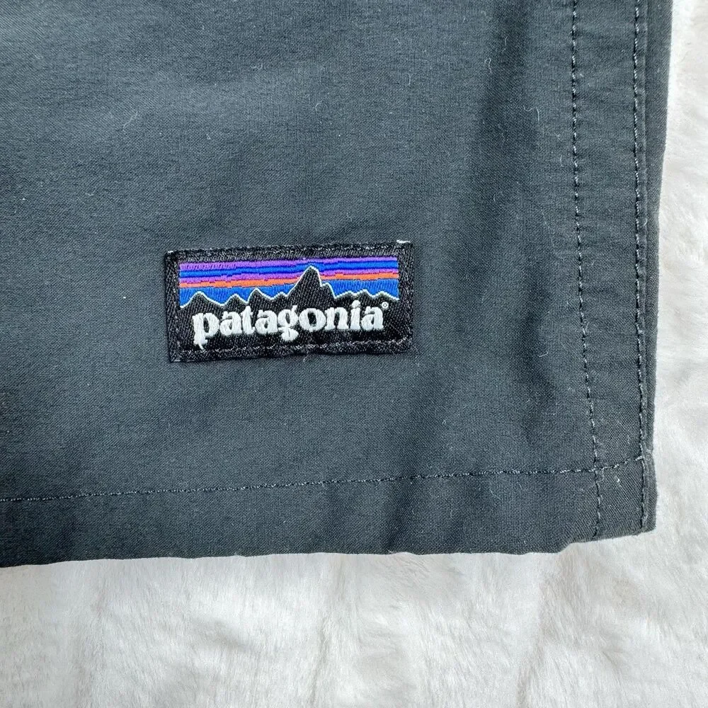 Patagonia Baggies Stretch Unlined Shorts Men's L Faded Black 8.5